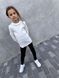Enia.kids Кофта "Рюша" CFRS0316WH, 116, білий CFRS0316WH фото 1