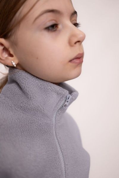 Enia.kids Кофта тепла TSF0337, 128, світло-сірий TSF0337 фото