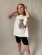 Enia.kids Футболка PRO "Ведмедик" TSKL0620ML, 122 , молочний TSKL0620ML фото 2
