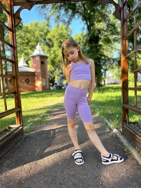 Enia.kids Велосипедки &ldquo;Базові&rdquo; BCKL023LV, 128, ліловий BCKL023LV фото