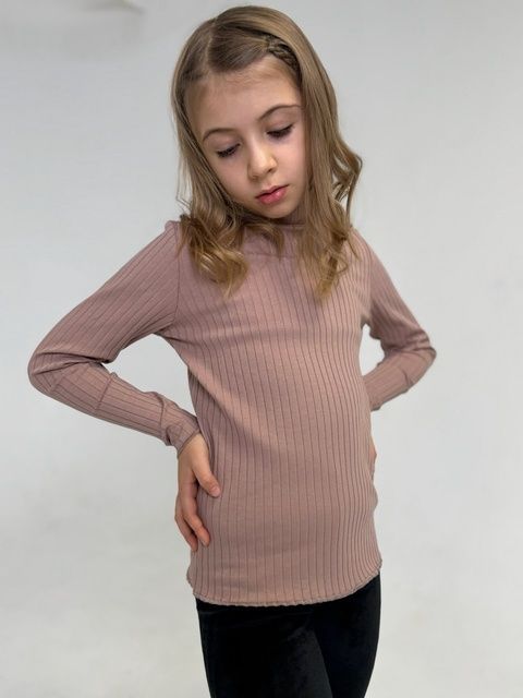Enia.kids Гольф "Рубчик" GFRS037DP, 122, пудра темна GFRS037DP фото
