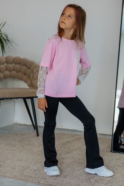 Enia.kids Лонгслів "Iris", 152, рожевий EK0343 фото