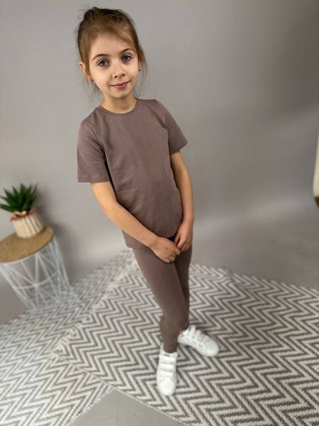 Enia.kids Футболка "Базова" TSKL066CP, 122, капучино TSKL066CP фото