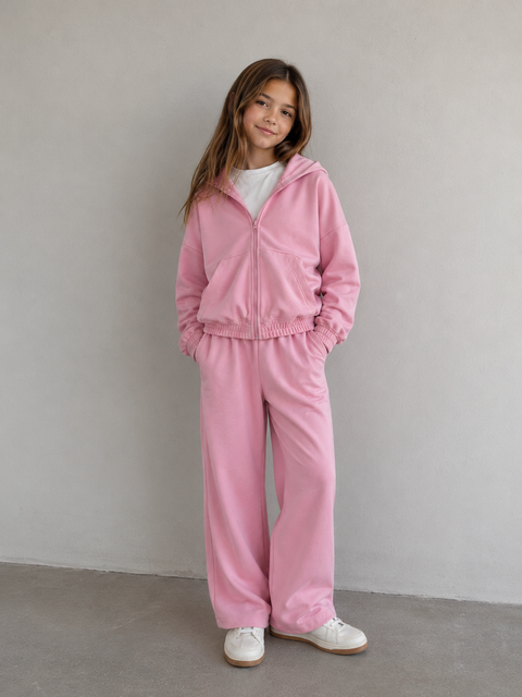 Enia.kids Костюм "Велюр" PL0123, 122, рожевий EK0123 фото