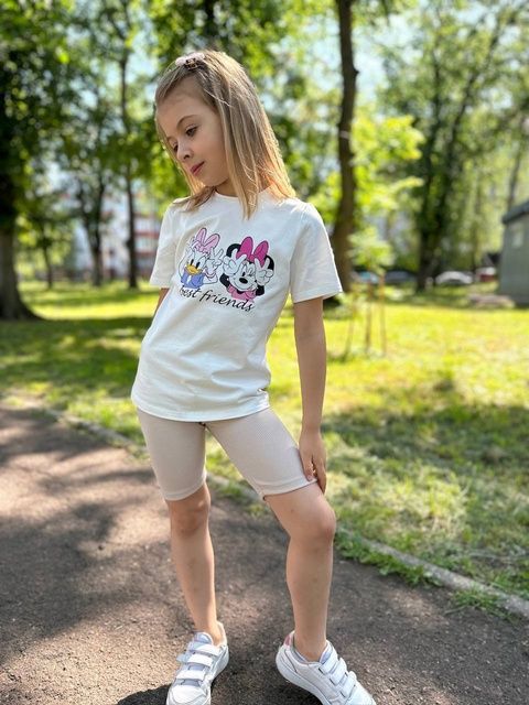 Enia.kids Велосипедки "Рубчик" BCRF024BG, 122, бежевий BCRF024 фото