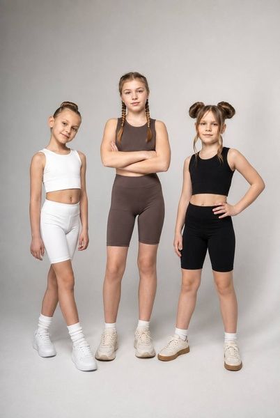 Enia.kids Велосипедки "Sport", 122, молочний EK0218 фото