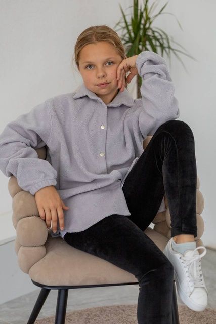 Enia.kids Сорочка тепла TSF0335, 122, сірий TSF0335 фото
