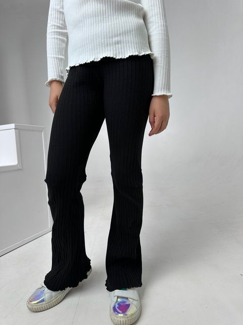 Enia.kids Лосини &ldquo;Кльош&rdquo; PNRS0710BLK, 152, чорний PNRS0710BLK фото