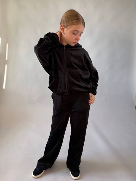 Enia.kids Костюм теплий "Велюр" PL0121, 146, чорний EK0121 фото