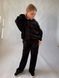 Enia.kids Костюм теплий "Велюр" PL0121, 146, чорний EK0121 фото 3