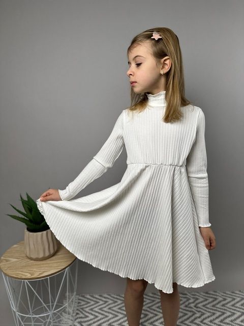 Enia.kids Сукня &ldquo;Рюша&rdquo; DRRS044WH, 116, білий DRRS044WH фото