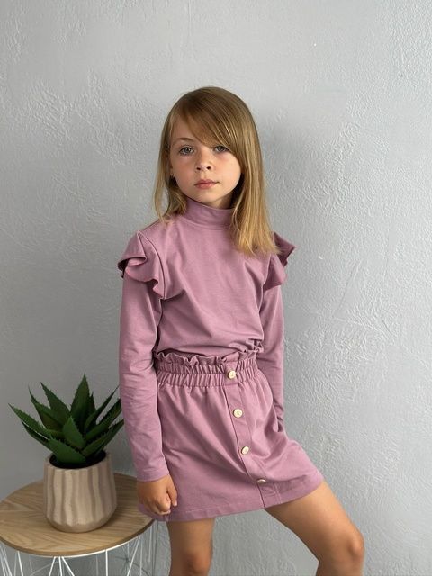Enia.kids Гольф "Крила" GFKL036DPK, 116, темно-рожевий GFKL036DPK фото