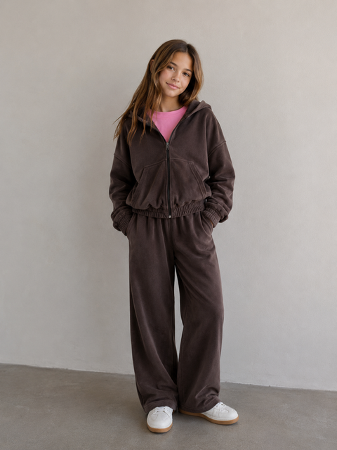Enia.kids Костюм "Велюр" PL0123, 122, шоколадний EK0123 фото