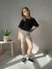 Enia.kids Футболка "Оверсайз" TSKL069, 128, чорний з жовтою строчкою TSKL069 фото 1