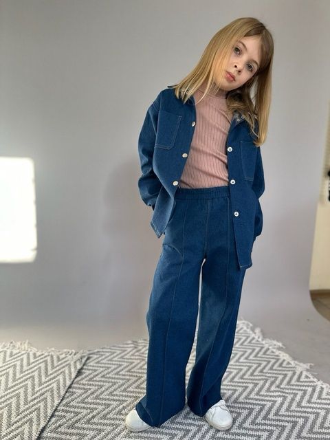 Enia.kids Сорочка SHCJN0329BL, 122, синій SHCJN0329BL фото