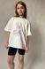 Enia.kids Футболка PRO "Зайчик" TSKL0621ML, 122 , молочний TSKL0621ML фото 1