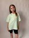 Enia.kids Футболка "Оверсайз" TSKL0610GN, 122, зелений EK0610 фото 1