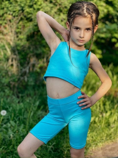 Enia.kids Велосипедки &ldquo;Базові&rdquo; BCKL023TQ, 122, бірюзовий BCKL023TQ фото
