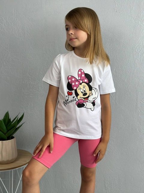 Enia.kids Велосипедки "Рубчик" BCRF024RAS, 122, малина BCRF024 фото
