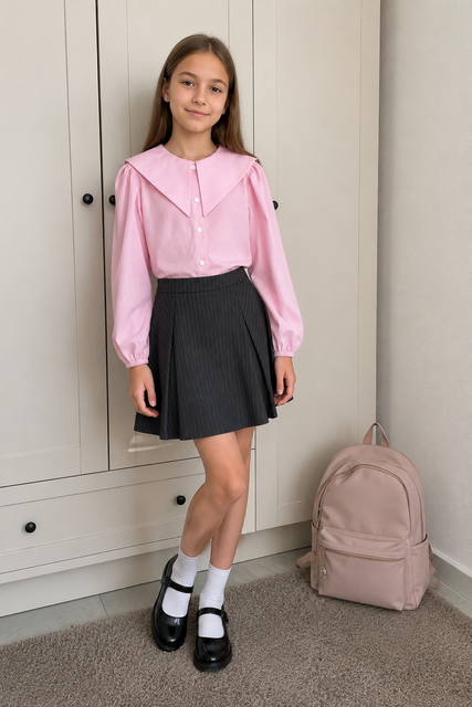 Enia.kids Сорочка "Grace", 134, рожевий EK0340 фото