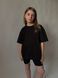 Enia.kids Футболка "Оверсайз" TSKL0610BLK, 122, чорний TSKL0610BLK фото 1
