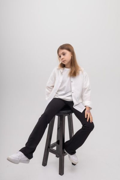 Enia.kids Лосини "Кльош" RF0215, 122, чорний RF0215 фото