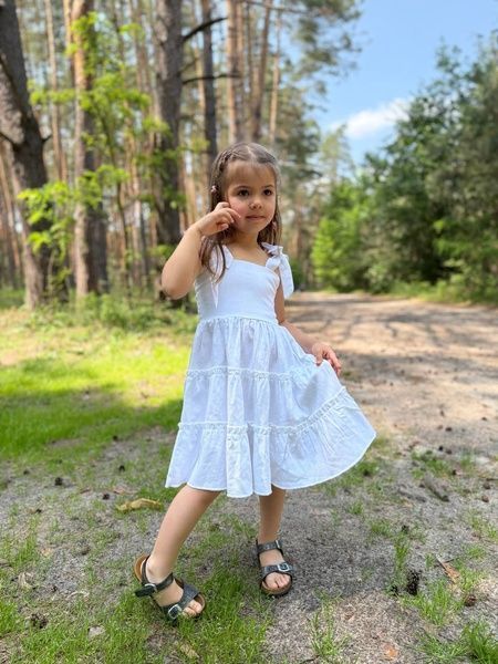 Enia.kids Сукня DRLN046WH, 116, білий DRLN046WH фото