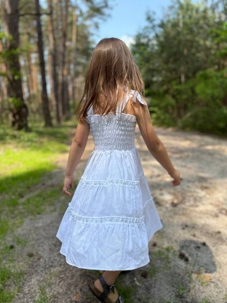 Enia.kids Сукня DRLN046WH, 116, білий DRLN046WH фото